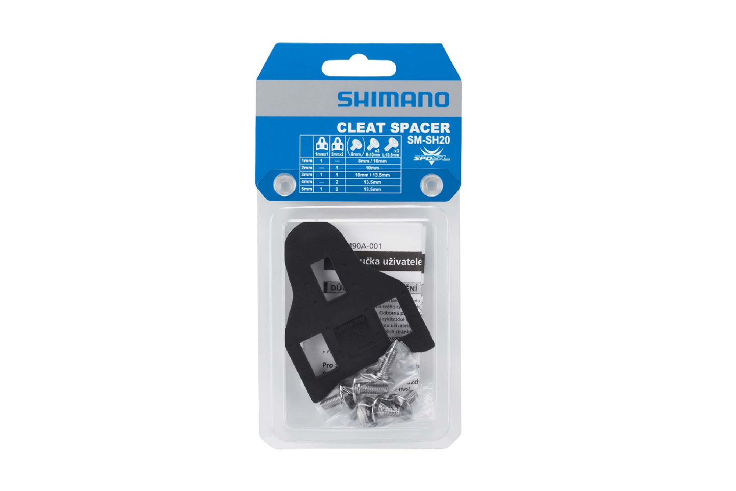 SHIMANO SM-SH20 Cleat Spacers - FISHTAIL CYCLERY